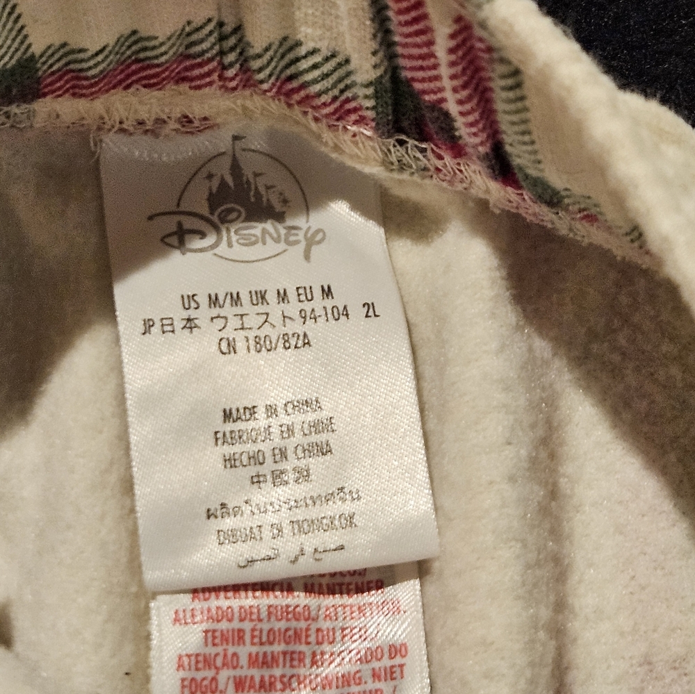 Disney Donald Duck‎ Holiday Lounge Pants Walt's Lodge Adults Medium - Picture 3 of 4